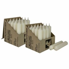2 x 25 Stabkerzen Elfenbein