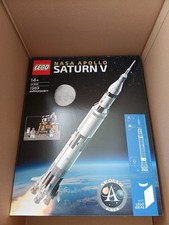 LEGO NASA Apollo Saturn V * 21309 * Sortiert nach Bauabschnitten & Weiss **TOP**