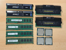 PC Konvolut Prozessoren CPU & Arbeitsspeicher RAM - Intel Corsair Samsung HP