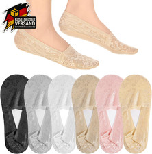 Damen Füßlinge Spitze