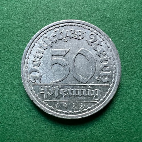 Pfennig 1922 weimarer - 50,