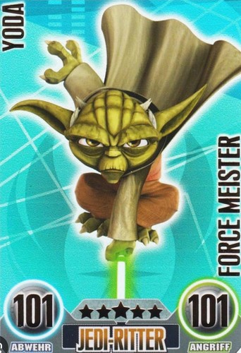 100 force attax star war - force,