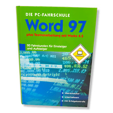Die PC Fahrschule Word 97 Textverarbeitung Works Einsteiger und Aufsteiger Retro