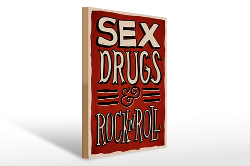 Holzschild spruch 30x40cm sex - holzschild,
