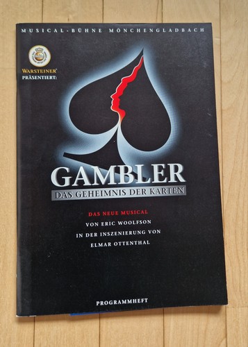 Gambler musical programmheft - musical,