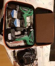 Hitachi wh10dfl Akku Schlagschrauber +Akkuschrauber usw