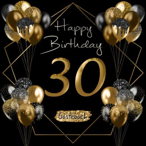 Happy birthday gästebuch - happy,