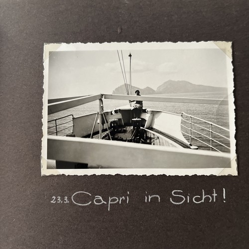 Altes fotoalbum italien - altes,
