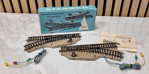 Märklin 5117 weichenpaar - h0,