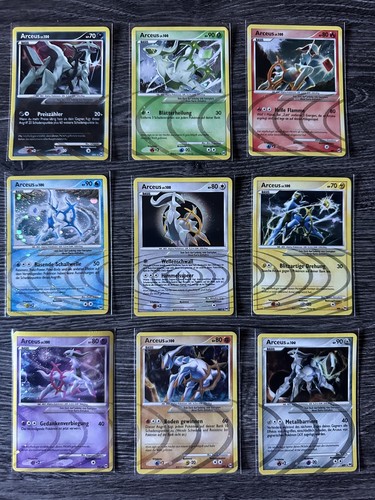 Pokémon platin arceus - 9x,