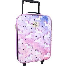 Einhorn Koffer Trolley 12 L Kinderkoffer Pink Handgepäck Trolly Kindertrolley 