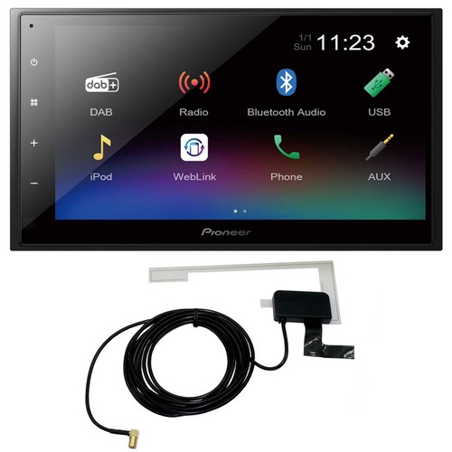 Pioneer dmh a340dab doppel din - pioneer, dmh-a340dab