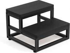 Holz Tritthocker 2 Stufen Für