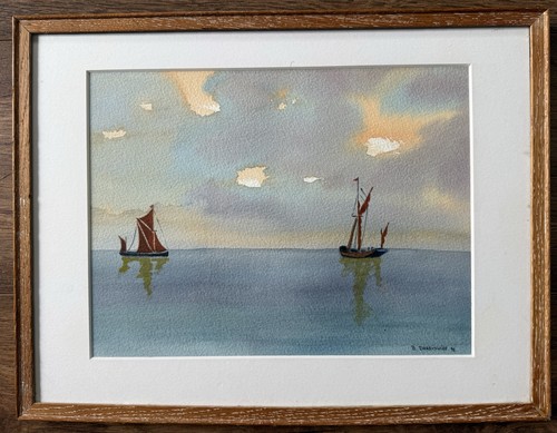 Original aquarell gemälde - original,