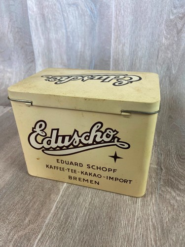 Alte eduscho blechdose - eduscho, kaffee