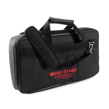 MUSIC STORE Keyboardtasche KCS-I Schwarz 45x25x9cm 20mm Polsterung Vortasche