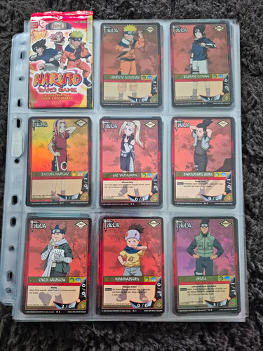 Bandai naruto card game - card,