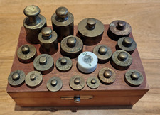 19x messing gewicht punzen 1x