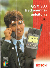 Anleitung für Bosch GSM 908 Klapphandy-Klassiker