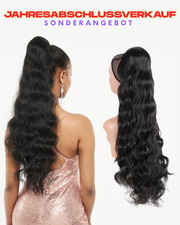 Dick Haarteil Zopf Kordelzug