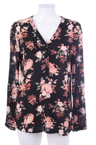 Zebra bluse schwarz - bluse,