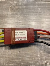Model Hubschrauber. Kontronik Regler. 80+ HV. Jeve