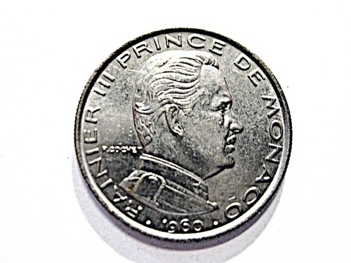 Monaco franc 1960 rainier - monaco, 1