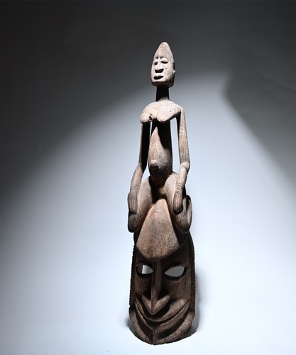 Alte afrikanische tanz maske - afrikanische,