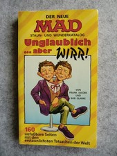 MAD Taschenbuch Nummer 59 mit Unglaublich aber Wirr! mit 160 Seiten von 1988 TOP