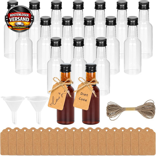 Mini likörflaschen set - set, 50ml