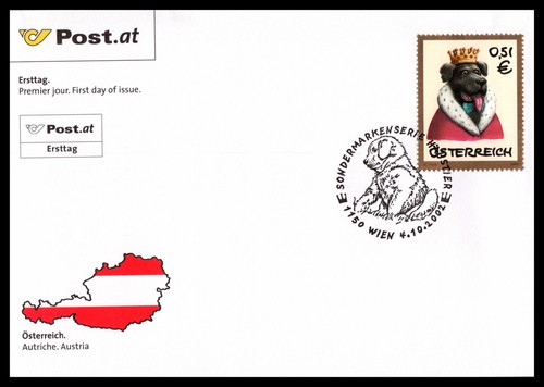 österreich fdc 2002 wien - 2002, hund
