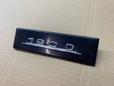 Mercedes W110 Heckflosse Radio Schacht Abdeckung Blende 190D Holz Schwarz TOP