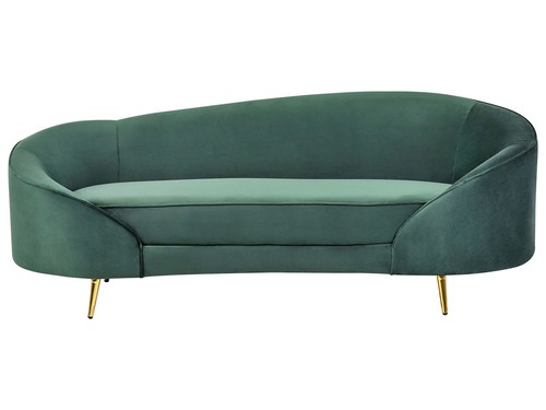3er sofa samt grün - 3er,