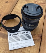 Sigma 10–20mm f/4–5.6 EX DC Objektiv Ultraweitwinkel, sehr gepflegt