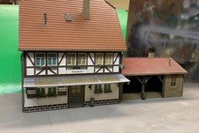 Bahnhof Bergheim Vollmer für die Gartenbahn