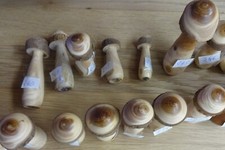 Pilz aus Holz mittelgroß