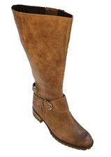 SEMLER Select Damen Stiefel Vanessa XXXXL-Spezialweitschaft Nappa Taupe 37,5 EU