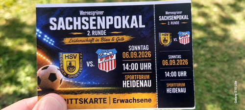 Ticket sachsenpokal - ,