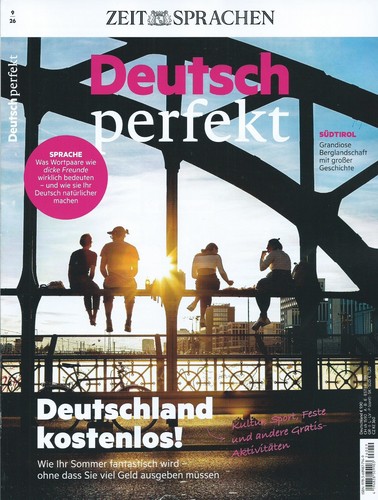 Zeit sprachen deutsch perfekt - sprachen,