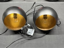 2er Set Tischlampe Schwarz