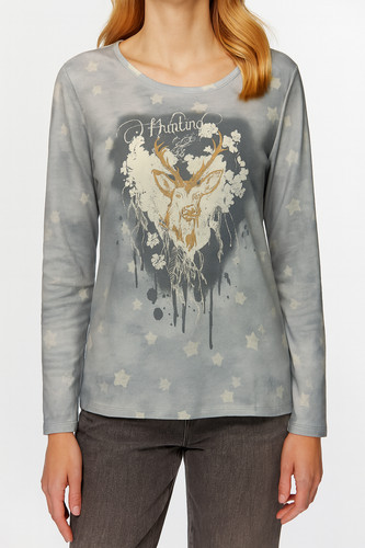 Linea tesini shirt grau 36 - shirt,
