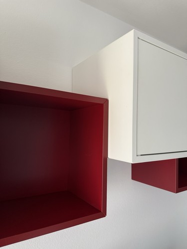 Ikea eket regalbox weinrot - ikea,