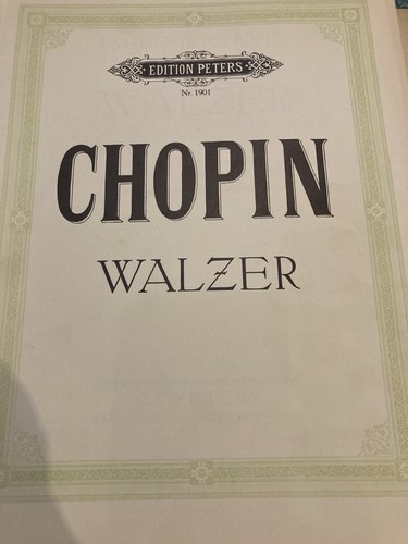 Noten heft chopin - heft,