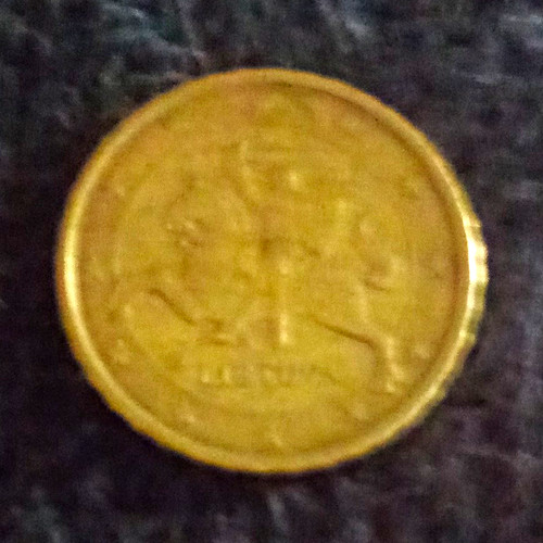 Cent euro kursmünze - cent,