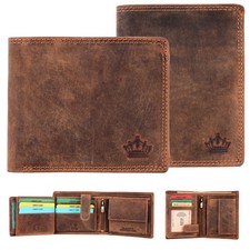 Herren Geldbörse Echt Leder