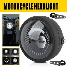 6.5" Motorrad LED Scheinwerfer Hauptscheinwerfer Lampe Für Harley Cafe Racer