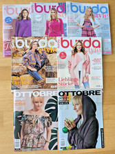 Ottobre design/ Burda Style Nähzeitschriften Damen 7 Hefte