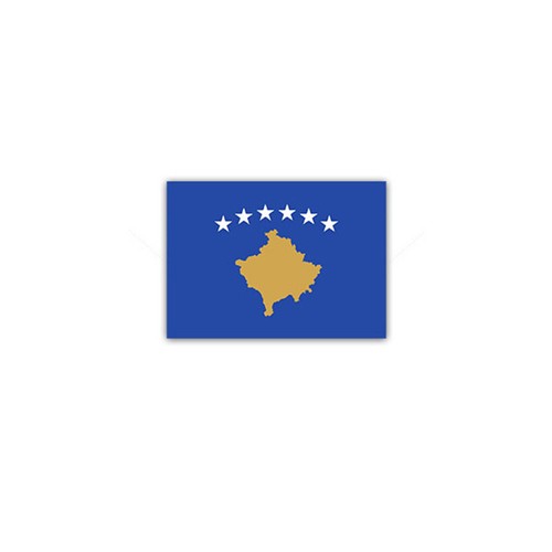 Aufkleber sticker kosovo - kosovo, fahne