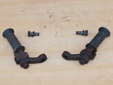 NSU Quick original Fußrasten mit Halter hinten Malco Paar