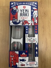 4 Yeni Raki Schnapsgläser neu